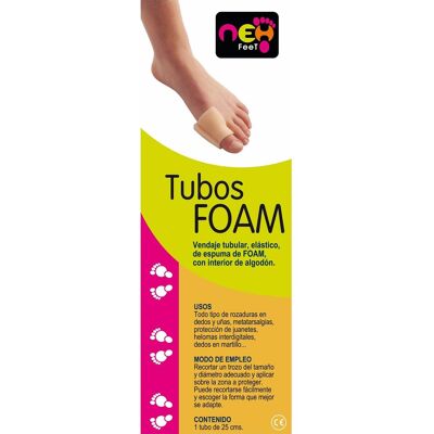 NEH FEET tubos FOAM N-1 25 cm 1 ud NEH FEET tubos FOAM N-1 25 cm 1 ud