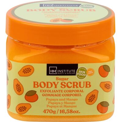 IDC institute Exfoliante Corporal Papaya Mango 470g - Body Scrub IDC institute Exfoliante Corporal Papaya Mango 470g - Body Scrub
