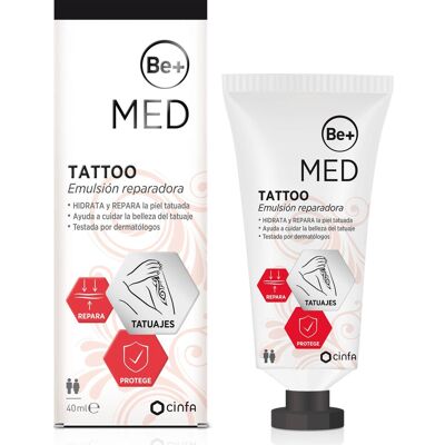 Be+ Med Tattoo Emulsión Reparadora 40 ml Be+ Med Tattoo Emulsión Reparadora 40 ml