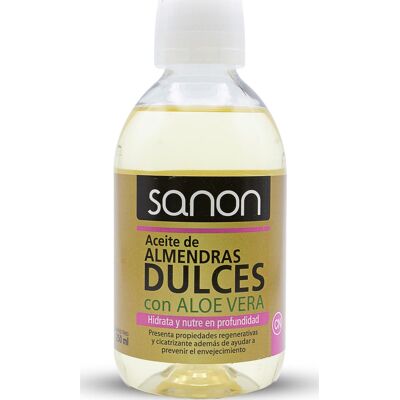 Sanon Aceite de Almendras Aloe Vera 250 ml Sanon Aceite de Almendras Aloe Vera 250 ml