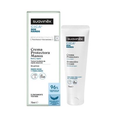 Suavinex Cica+ Sos Hands Crema Protectora Manos 75 ml Suavinex Cica+ Sos Hands Crema Protectora Manos 75 ml