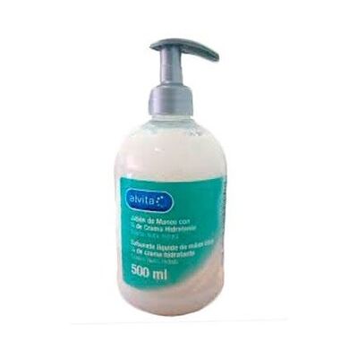 Alvita Jabón de Manos con 1/4 Crema Hidratante 500 ml Alvita Jabón de Manos con 1/4 Crema Hidratante 500 ml