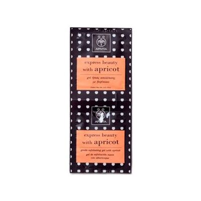 Apivita Express Beauty gel Exfoliación Albaricoque 2 udsx8 ml Apivita Express Beauty gel Exfoliación Albaricoque 2 udsx8 ml
