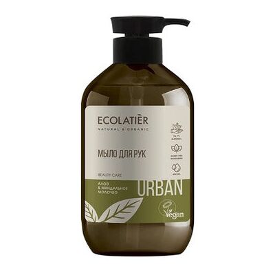Ecolatier Aloe And Almond Milk Hand Soap 250ml Ecolatier Aloe And Almond Milk Hand Soap 250ml