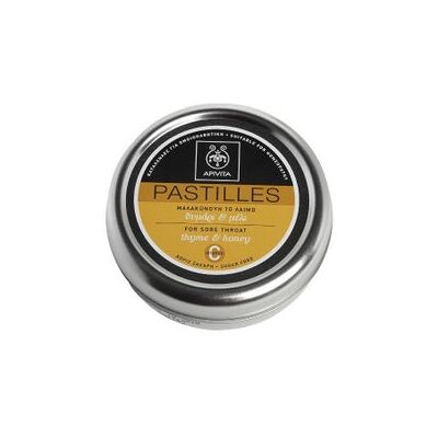 Apivita pastillas tomillo y miel sin azúcar 45g Apivita pastillas tomillo y miel sin azúcar 45g