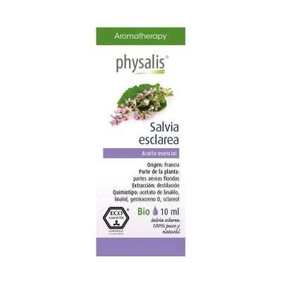 PHYSALIS Aceite Esencial de Salvia Esclarea 10 ml PHYSALIS Aceite Esencial de Salvia Esclarea 10 ml