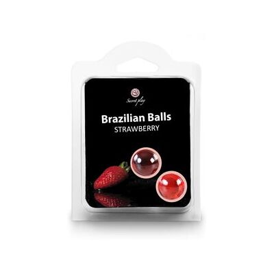 SECRET PLAY Brazilian Balls Aroma Fresa 8gr SECRET PLAY Brazilian Balls Aroma Fresa 8gr