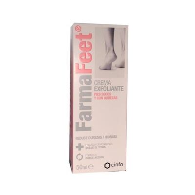 CINFA Farmafeet Crema Exfoliante Pies Secos con Durezas 50 ml CINFA Farmafeet Crema Exfoliante Pies Secos con Durezas 50 ml
