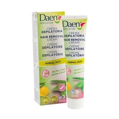 Daen Crema Depilatoria Aloe Vera y Limón Piel Normal 125 ml Daen Crema Depilatoria Aloe Vera y Limón Piel Normal 125 ml