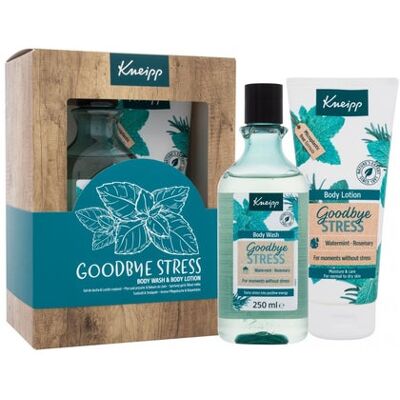 Kneipp Unisex Duo para aliviar el estrés - Gel de ducha y loción corporal Kneipp Unisex Duo para aliviar el estrés - Gel de ducha y loción corporal