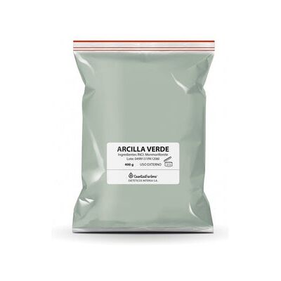 Esential Aroms Esential Arôms Arcilla Verde Bolsa 400 g Esential Aroms Esential Arôms Arcilla Verde Bolsa 400 g