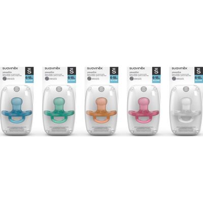 Suavinex Chupete Smoothie Anatómico Todo Silicona 6-18m 1ud Suavinex Chupete Smoothie Anatómico Todo Silicona 6-18m 1ud