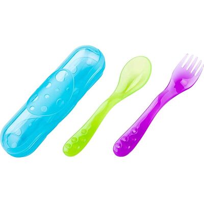 Saro Cubiertos Estuche Cuchara + Tenedor Set Saro Cubiertos Estuche Cuchara + Tenedor Set