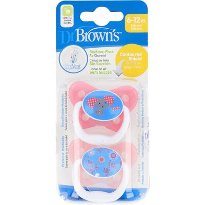 DrBrowns Dr Brown'S Prevent Chupete Silicona Escudo Mariposa T-2 1 ud DrBrowns Dr Brown'S Prevent Chupete Silicona Escudo Mariposa T-2 1 ud
