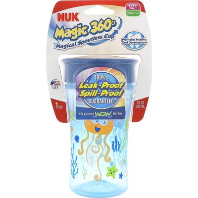 Taza mágica de aprendizaje NUK 230ml para 8m+ - Vaso de entrenamiento Taza mágica de aprendizaje NUK 230ml para 8m+ - Vaso de entrenamiento