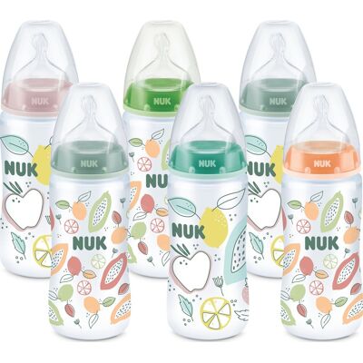 Nuk biberón travel first choice tetina silicona boca ancha T 1 orificio m 300 ml Nuk biberón travel first choice tetina silicona boca ancha T 1 orificio m 300 ml