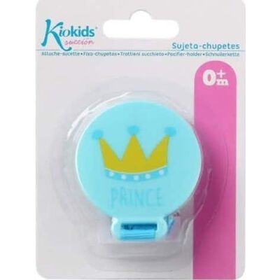 Kiokids Sujetachupetes Azul Prince 1 ud Kiokids Sujetachupetes Azul Prince 1 ud