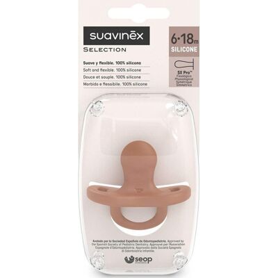 Suavinex Chupete Colour Essence Fisio 6-18m Orange 1 ud Suavinex Chupete Colour Essence Fisio 6-18m Orange 1 ud