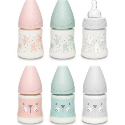 Suavinex Biberón Hygge T. Redonda Silicona Lento +0m 150ml 1ud Suavinex Biberón Hygge T. Redonda Silicona Lento +0m 150ml 1ud