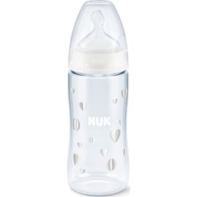 Nuk Biberón Fc+ Control de Temperatura PA 0-6 M Silicona 300 ml Nuk Biberón Fc+ Control de Temperatura PA 0-6 M Silicona 300 ml