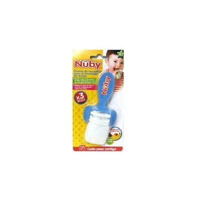 Nuby recambios alimentador antiahogo 3 uds Nuby recambios alimentador antiahogo 3 uds