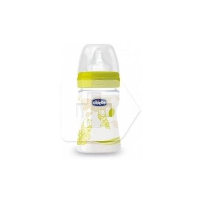 Chicco ® Biberón Tetina Silicona Boca Ancha Flujo Normal Talla 1 150 ml Chicco ® Biberón Tetina Silicona Boca Ancha Flujo Normal Talla 1 150 ml