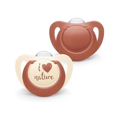 Nuk For Nature Chupete Silicona 18-36 Meses 2 uds Nuk For Nature Chupete Silicona 18-36 Meses 2 uds