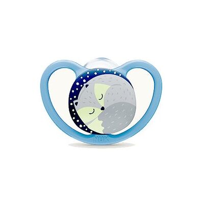 Nuk Chupete Silicona Space Night 18-36 M 1 ud Nuk Chupete Silicona Space Night 18-36 M 1 ud