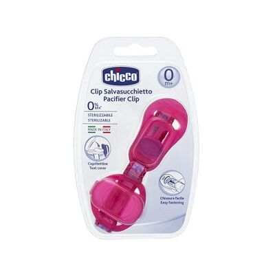 Chicco Portachupetes Rosa Chicco Portachupetes Rosa