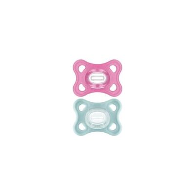 MAM Comfort Chupete Silicona 3-12 Meses Rosa/Verde 2 uds MAM Comfort Chupete Silicona 3-12 Meses Rosa/Verde 2 uds