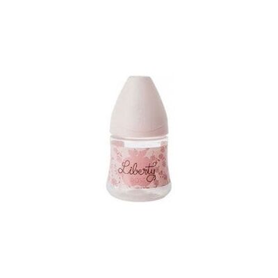 Suavinex Biberón Liberty Boca Ancha Látex 3P +0m Rosa 150ml 1ud Suavinex Biberón Liberty Boca Ancha Látex 3P +0m Rosa 150ml 1ud