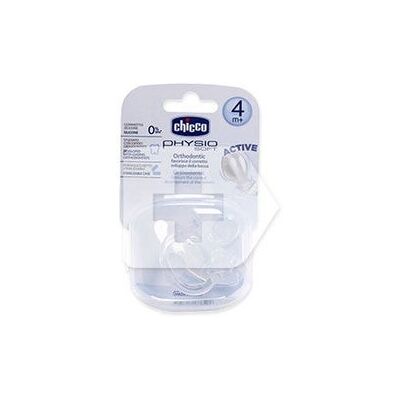 Chicco Chupete ® Neutro Más de 4 Meses 2 uds Chicco Chupete ® Neutro Más de 4 Meses 2 uds