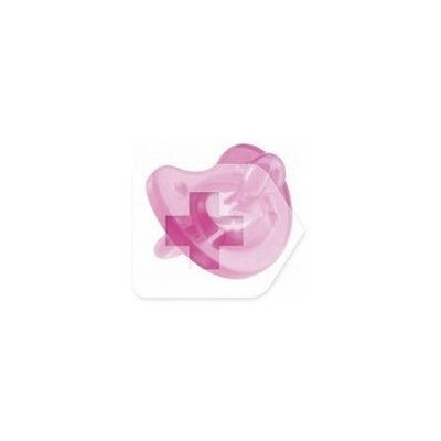 Chicco Chupete Ortodóntico de Silicona Rosa - 4M+ Chicco Chupete Ortodóntico de Silicona Rosa - 4M+