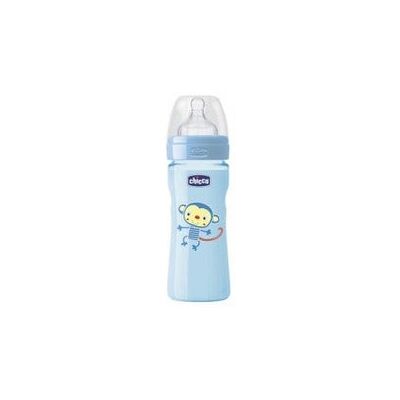 Chicco Biberón Wellbeing Popfriends Silicona +2 M 250 ml Chicco Biberón Wellbeing Popfriends Silicona +2 M 250 ml