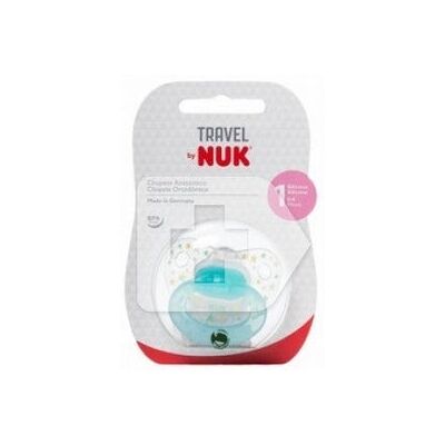Nuk chupete travel T 1 silicona 1 ud Nuk chupete travel T 1 silicona 1 ud