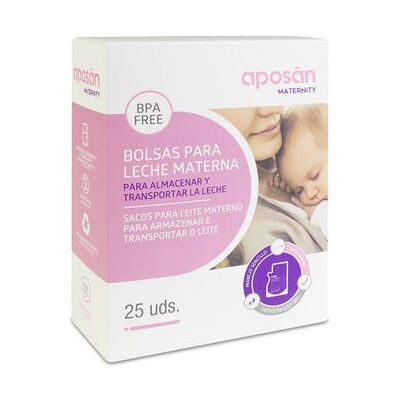 APOSAN Bolsas para Leche Materna Maternity 25uds APOSAN Bolsas para Leche Materna Maternity 25uds