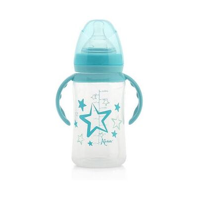 Kiokids Biberon con Asa Azul 240ml 1ud Kiokids Biberon con Asa Azul 240ml 1ud