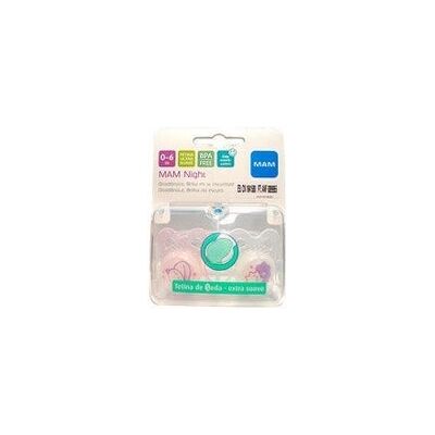 MAM Night chupete silicona con caja esterilizadora +6 M 2 uds MAM Night chupete silicona con caja esterilizadora +6 M 2 uds