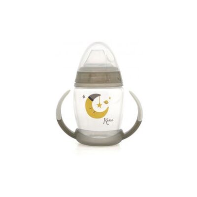 KIOKIDS - Kiokids Night Glow 270ml - Gris - Learning Cup KIOKIDS - Kiokids Night Glow 270ml - Gris - Learning Cup