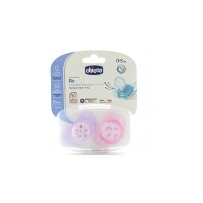 Chicco Chupete Physio Air Silicona 0-6 M Rosa 2 Unid Chicco Chupete Physio Air Silicona 0-6 M Rosa 2 Unid