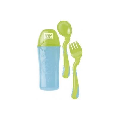 Saro Cubiertos Con Estuche Saro Cubiertos Con Estuche