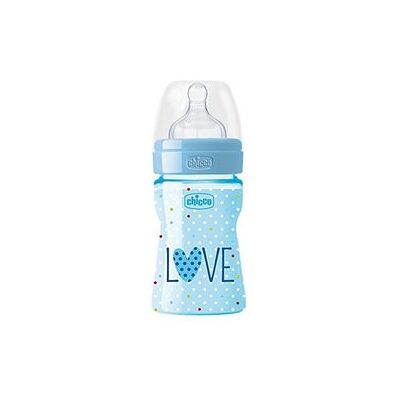 Biberón Chicco Silicona 150 ml - Anticólicos, Recién Nacidos Biberón Chicco Silicona 150 ml - Anticólicos, Recién Nacidos