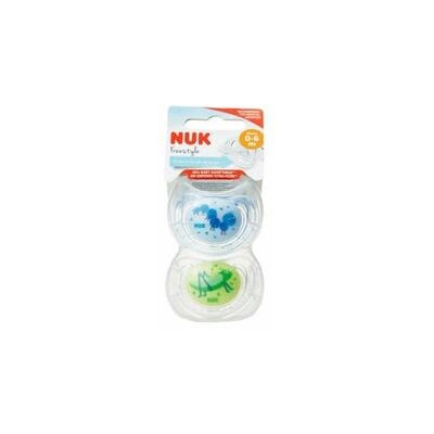 Nuk Chupete Silicona Freestyle Pacifier Baby 0-6 m 2 uds Nuk Chupete Silicona Freestyle Pacifier Baby 0-6 m 2 uds