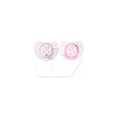 Chicco ® Chupete Caucho Anatómico 0 M+ Rosa 2 uds Chicco ® Chupete Caucho Anatómico 0 M+ Rosa 2 uds