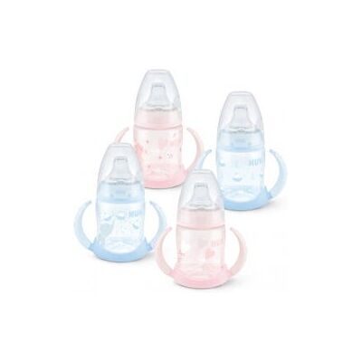Nuk Biberón Entrena Fc Rose & Blue Silicona 150 ml Nuk Biberón Entrena Fc Rose & Blue Silicona 150 ml