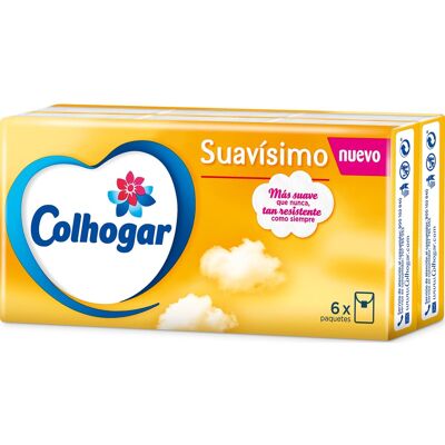 Colhogar Cachecóis Branco Clássico 6 Pcs Colhogar Cachecóis Branco Clássico 6 Pcs