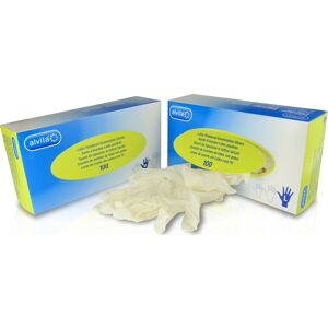 Alvita Guantes De Examen Látex Con Polvo L 100uds Alvita Guantes De Examen Látex Con Polvo L 100uds
