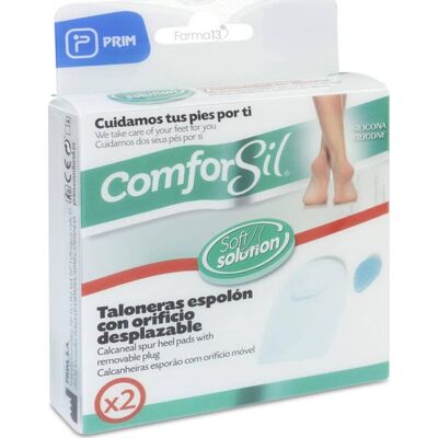 COMFORSIL Talonera Espolón Orificio Desplazable T-M 1 par COMFORSIL Talonera Espolón Orificio Desplazable T-M 1 par