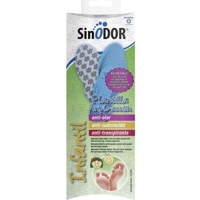 Herbifeet Sinodor Plantilla Triple Acción Infantil 2 uds Herbifeet Sinodor Plantilla Triple Acción Infantil 2 uds