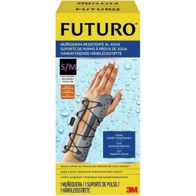 3M Muñequera Resistente Al Agua 3 m Futuro T- S M Mano Izquierda 3M Muñequera Resistente Al Agua 3 m Futuro T- S M Mano Izquierda